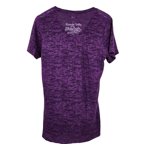 Harley-Davidson Vivid Purple Graphic Tee - Picture 2 of 6
